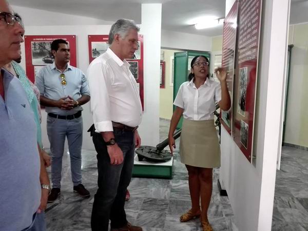 Inició Díaz-Canel visita de gobierno a provincia de Matanzas Inició Díaz-Canel visita de gobierno a provincia de Matanzas