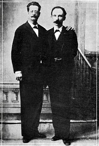 Fermín Valdés Domínguez  y José Martí