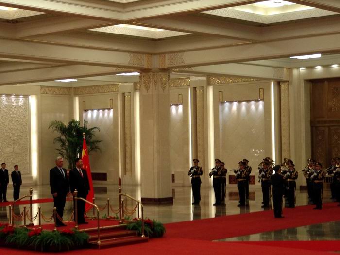 Concluye Presidente cubano visita a la República Popular China Concluye Presidente cubano visita a la República Popular China