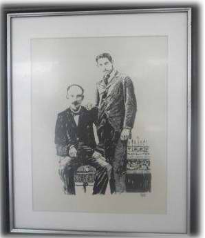 Homenaje del artista Evelio Toledo a José Martí TEAM UNEAC 2016; virtuosa exclusividad
