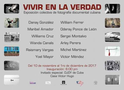 Abrirá en La Habana muestra fotográfica Vivir en la Verdad Abrirá en La Habana muestra fotográfica Vivir en la Verdad