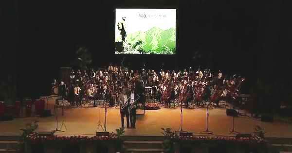 Velada cultural en Santiago de Cuba rindió tributo a Fidel Velada cultural en Santiago de Cuba rindió tributo a Fidel