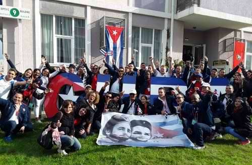 Delegación cubana al Festival Mundial de la Juventud ya está en Sochi Delegación cubana al Festival Mundial de la Juventud ya está en Sochi