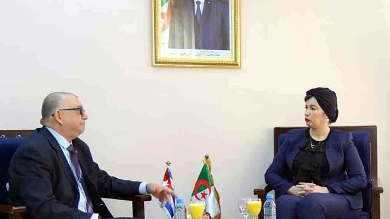 Cuba and Algeria to review cultural cooperation projects