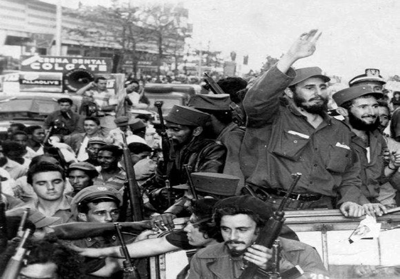 And Havana Greeted the Victorious Rebel Army!