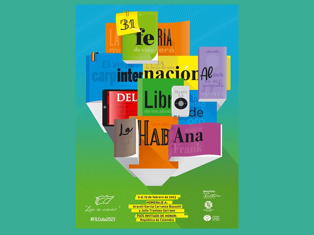 Cuba prepares its book fair with Colombia as guest of honor