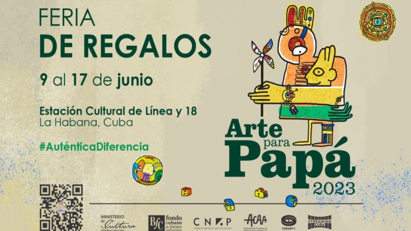 Arte para Papá Gift Fair 2023 with the Cuban Fund for Cultural Assets