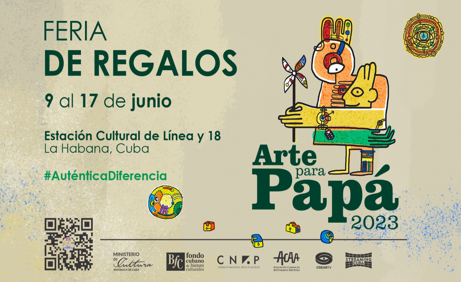 Arte para Papá Gift Fair 2023 with the Cuban Fund for Cultural Assets