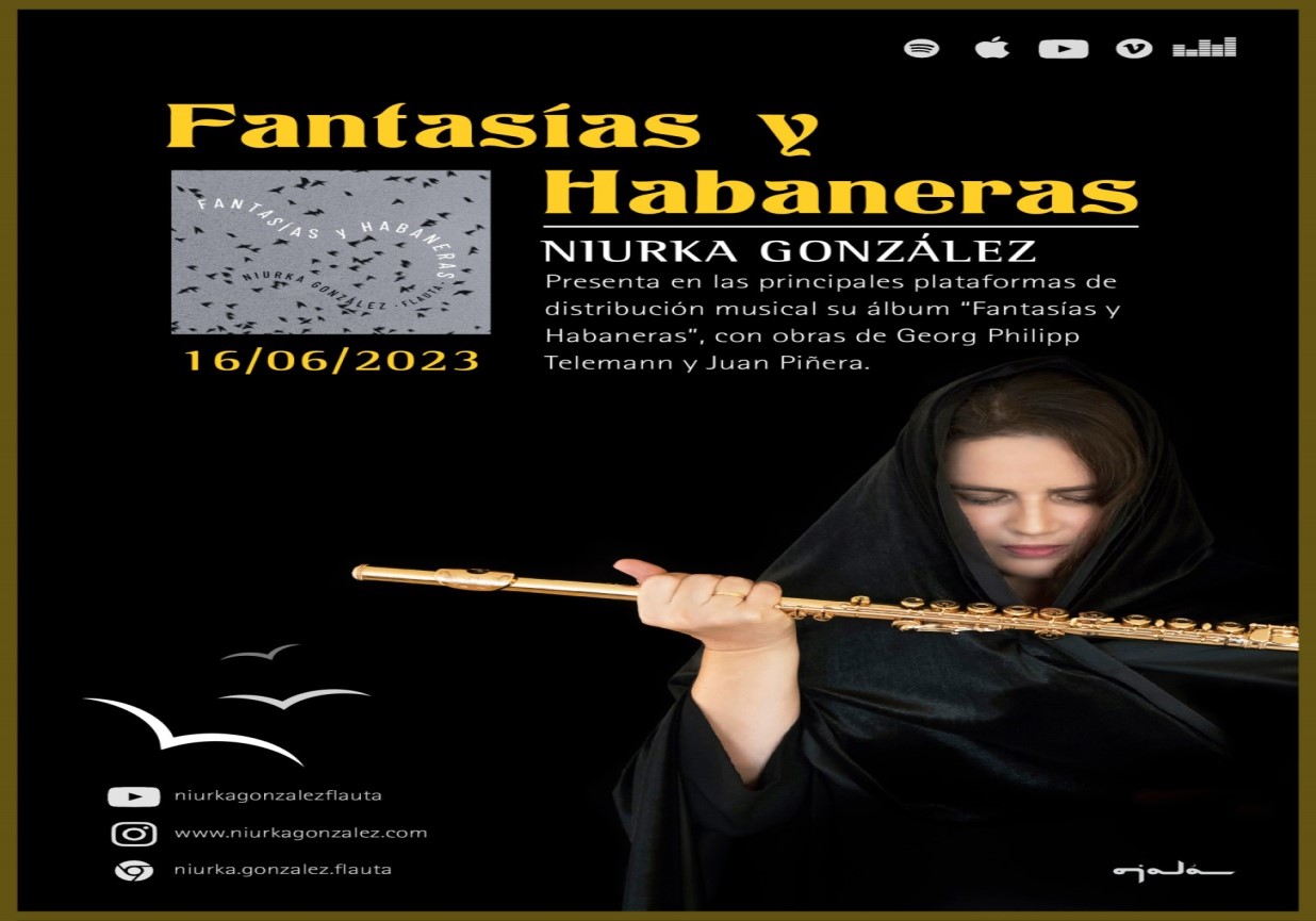 Niurka González presents her album Fantasías y Habaneras on digital platforms