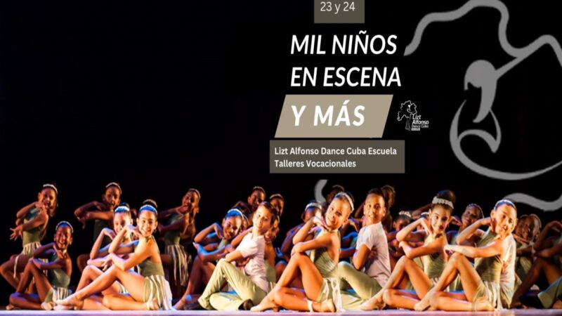 A thousand children on stage and more! with Lizt Alfonso Dance Cuba School