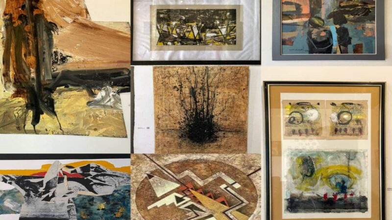 Prizes awarded at the II Díaz Peláez Abstract Art Hall