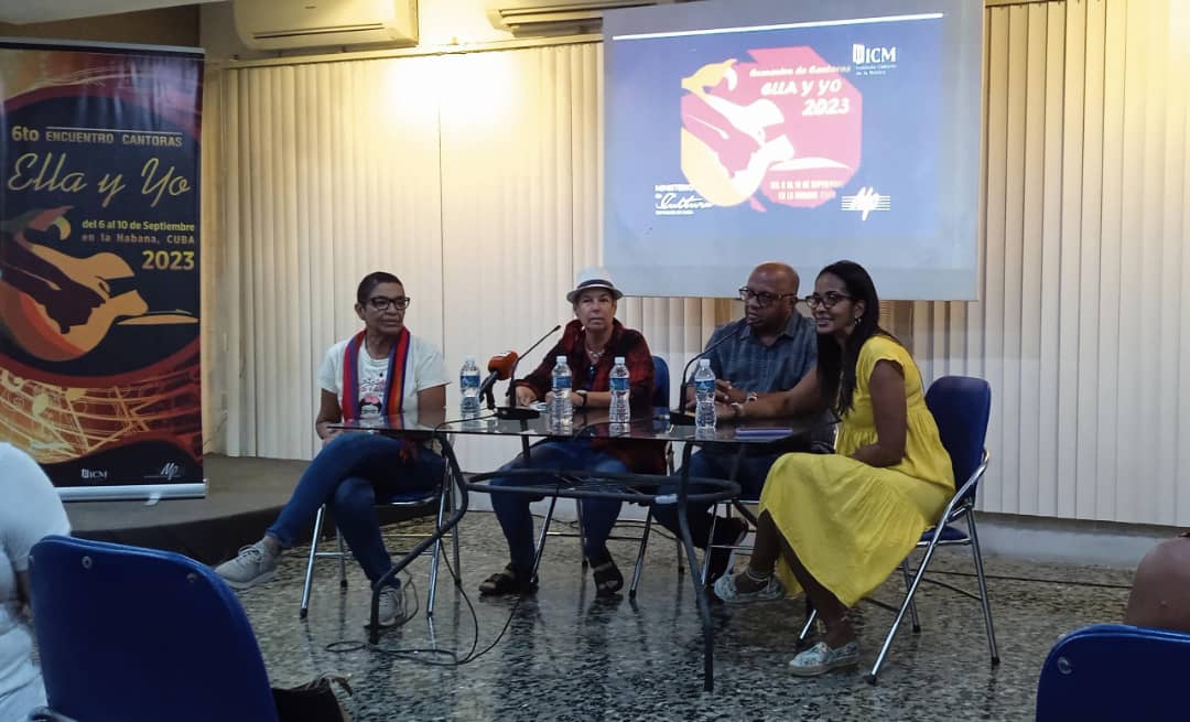 New generations at the 6th Meeting of Cantoras Ella y yo