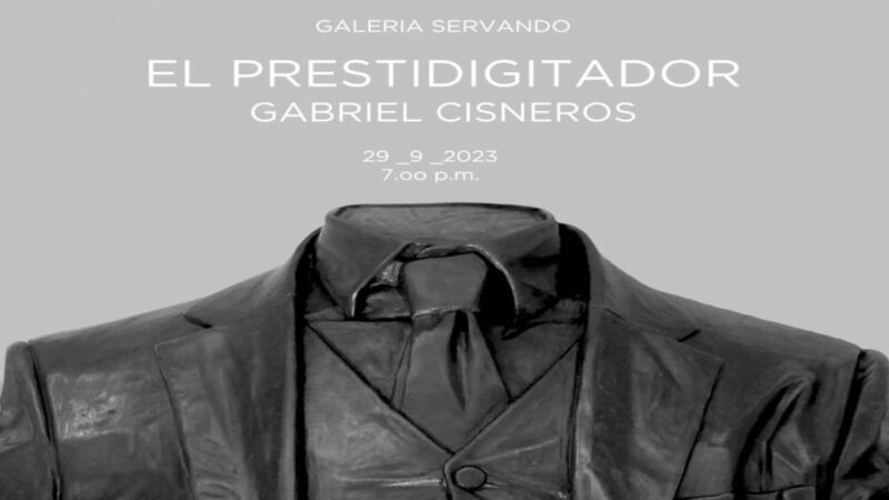 A new exhibition to appreciate the work by the artist Gabriel Cisneros