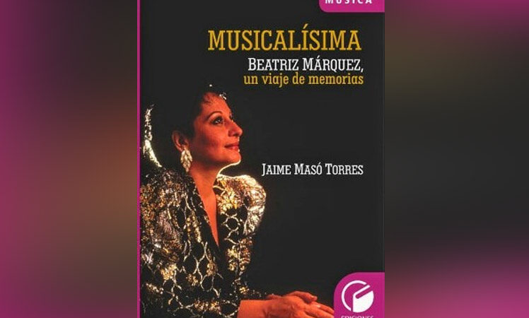 Musicalísima Beatriz Márquez, un viaje de memorias, at the Fayad Jamís bookshop