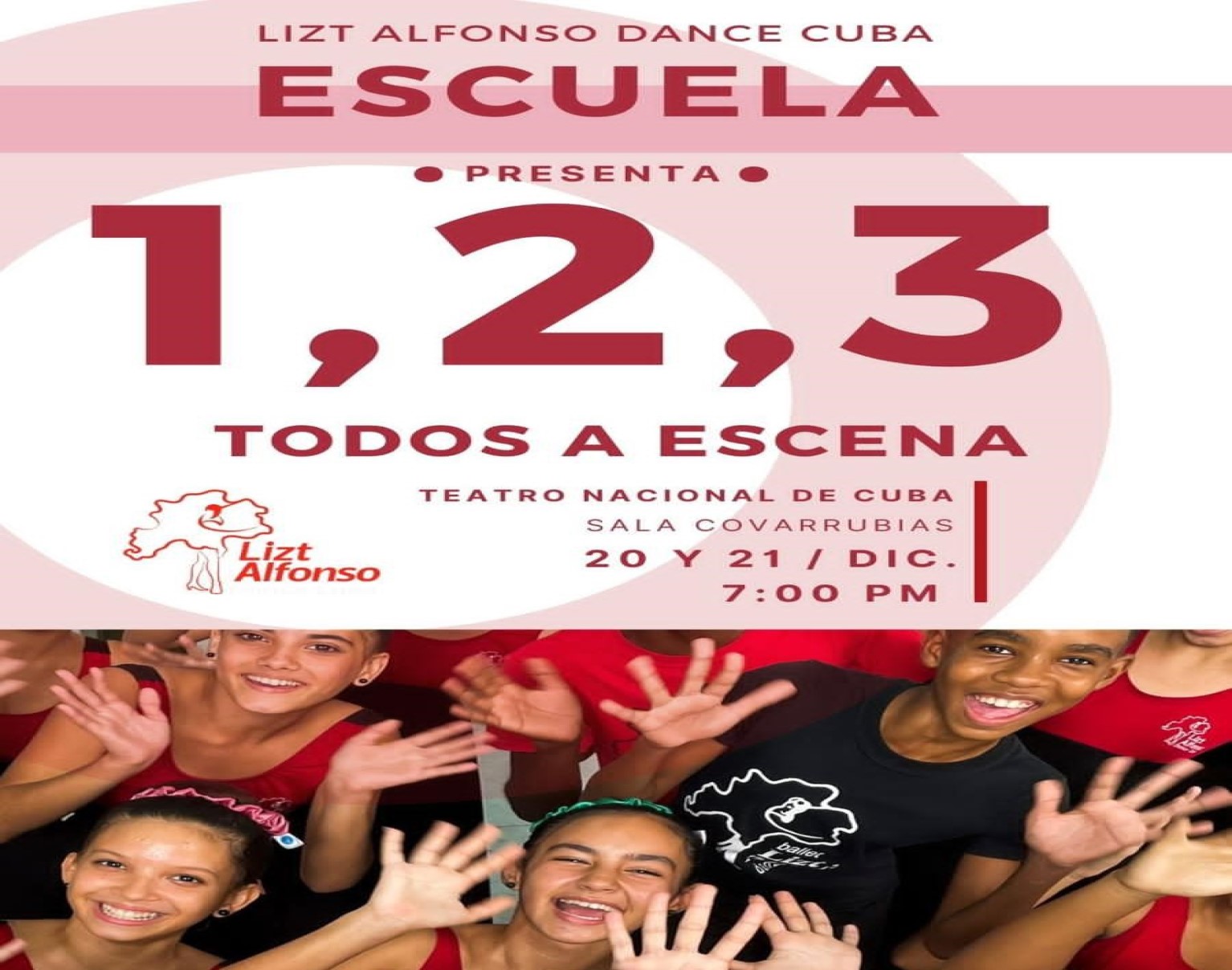 Lizt Alfonso Dance Cuba presents the show: ¡1, 2, 3… todos a escena!