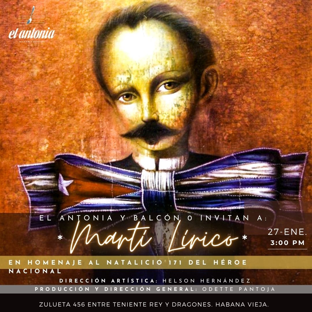 Lyrical concert in honour of José Martí