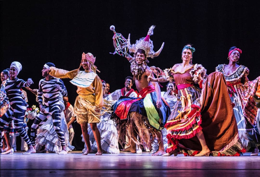 Preparing anniversary celebration for the National Folkloric Ensemble of Cuba