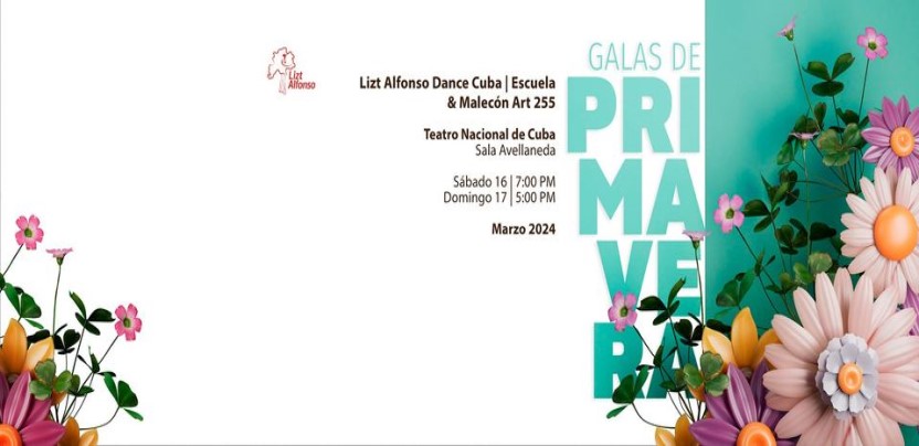 Galas de Primavera 2024 of Lizt Alfonso Dance Cuba School with its Vocational Workshops