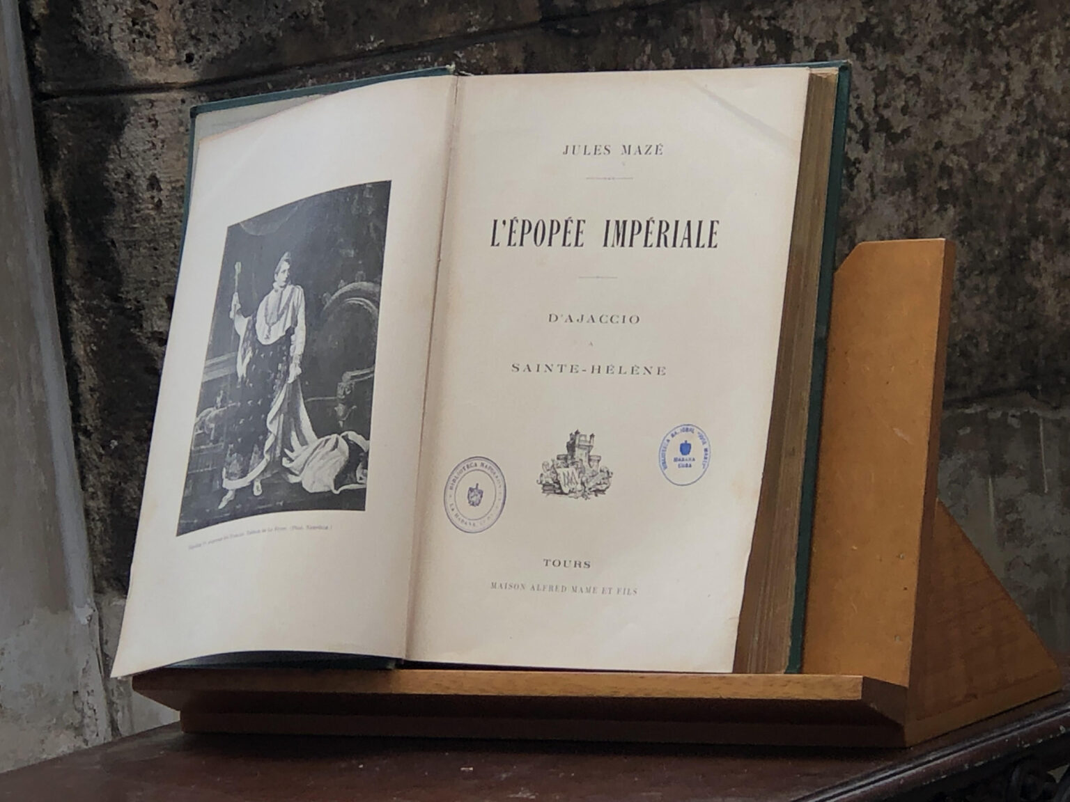 Napoleon Bonaparte through the writings of Jules Mazé