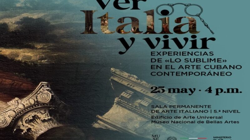 Ver Italia y vivir: The Poetics of the Sublime