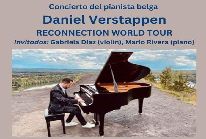 Recital by the Belgian pianist Daniel Verstappen in the Sala Cervantes