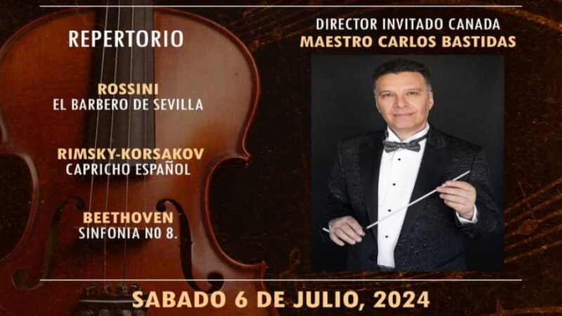 Matanzas Symphony Orchestra Welcomes Maestro Juan Carlos Bastidas