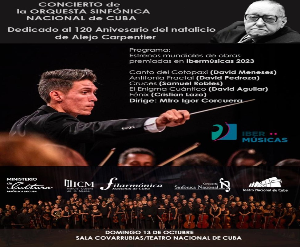 Cuban Symphony to Premiere Ibermúsicas-Awarded Works