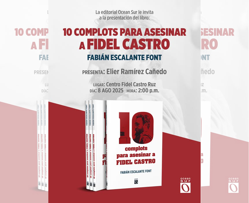 Book on Assassination Plots Against Fidel Castro to Be Launched