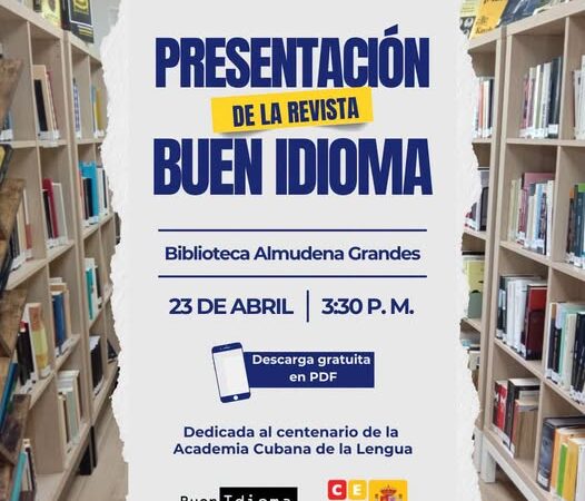 Buen Idioma Digital Magazine to Launch New Issue in Havana