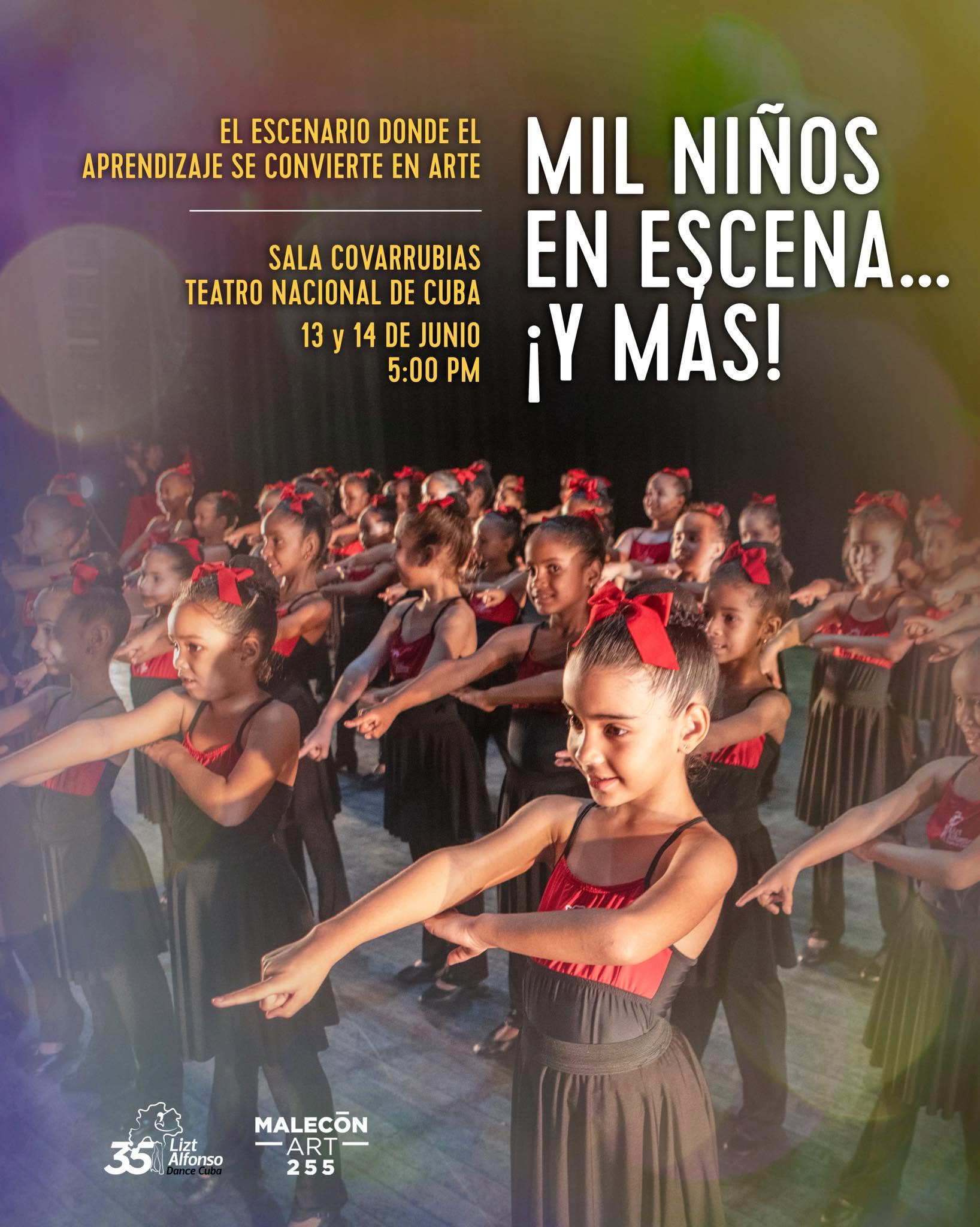Lizt Alfonso Dance Cuba brings ¡Mil niños en escena…y más! to the stage…