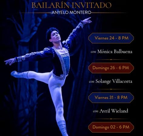 Ányelo Montero to Perform as Guest Artist with Lima Municipal Ballet