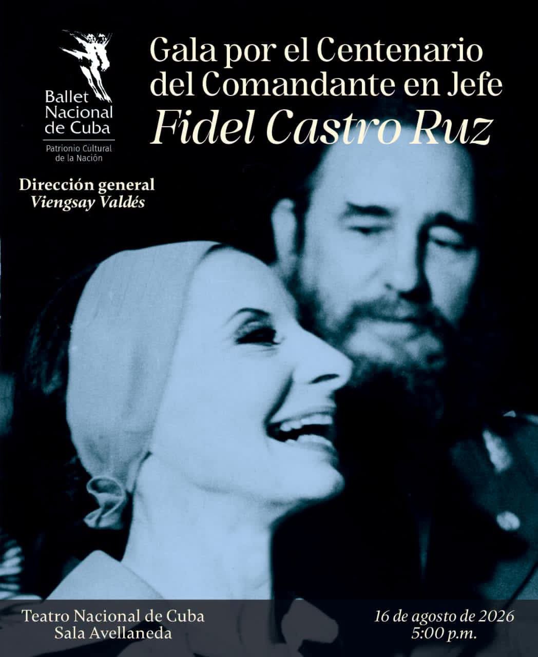National Ballet of Cuba Gala to Mark Fidel’s Centennial