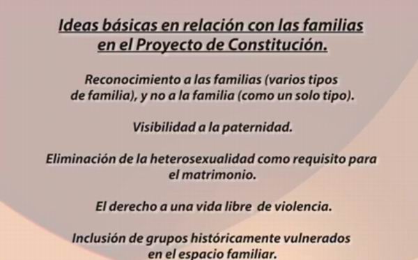 Realidades de las familias cubanas en el Proyecto de Constitución Realidades de las familias cubanas en el Proyecto de Constitución
