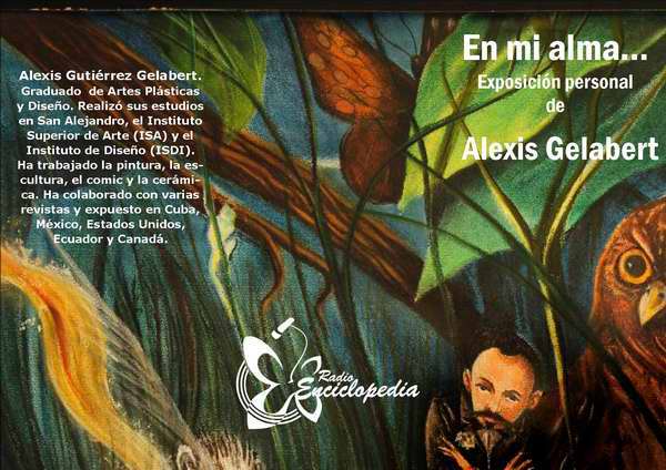 En Radio Enciclopedia, exposición personal de Alexis Gelabert