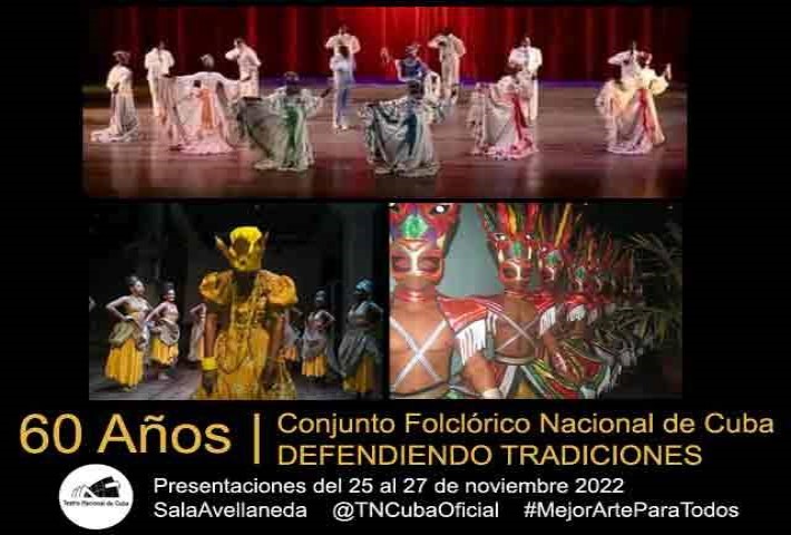 Conjunto Folclórico Nacional de Cuba, defendiendo tradiciones en su aniversario 60