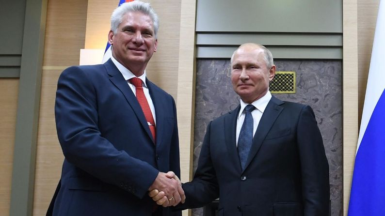 Presidentes de Cuba y Rusia se reunirán este martes