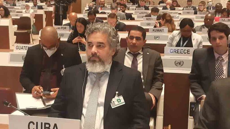 Cuba vicepresidenta de foro sobre convención contra armas biológicas