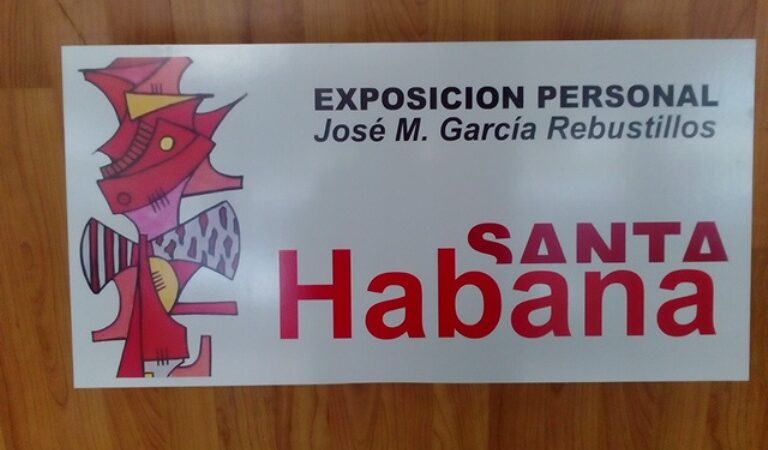 Exposición de José Manuel García Rebustillos reitera su amor por La Habana