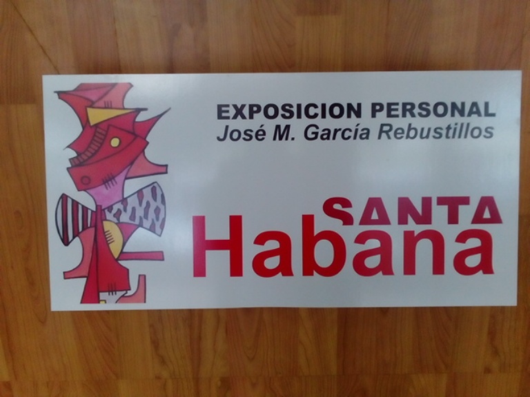 Exposición de José Manuel García Rebustillos reitera su amor por La Habana