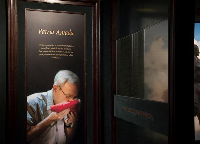 Inauguran sala Patria Amada en la Casa Eusebio Leal