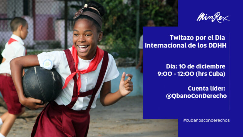 Convocan a twitazo por el Día Internacional de Derechos Humanos