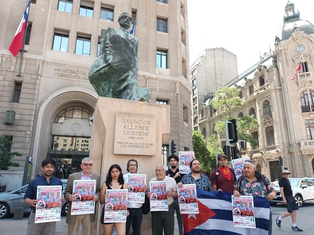 Saludan en Chile aniversario 64 del triunfo de la Revolución Cubana