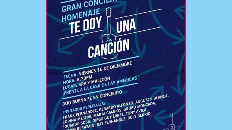 Celebra Cuba el aniversario 50 de la Nueva Trova