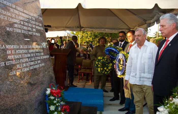 Presidente de Cuba concluyó visita oficial a Barbados