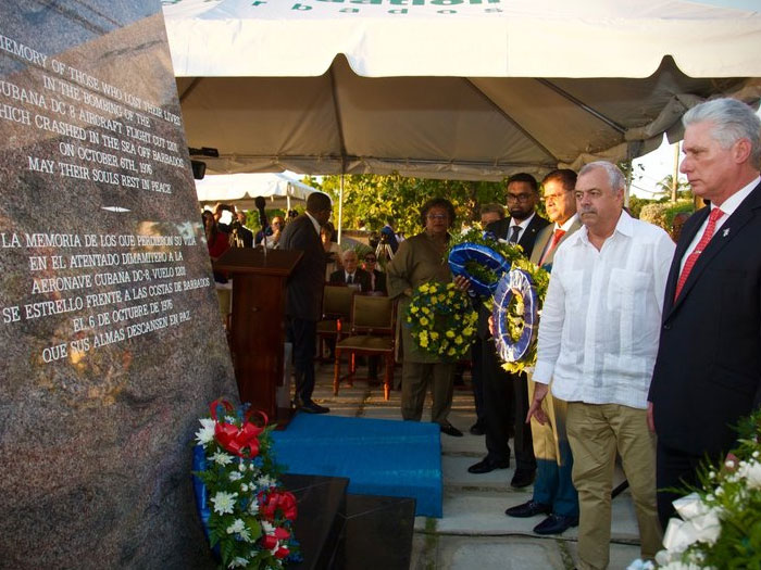 Presidente de Cuba concluyó visita oficial a Barbados