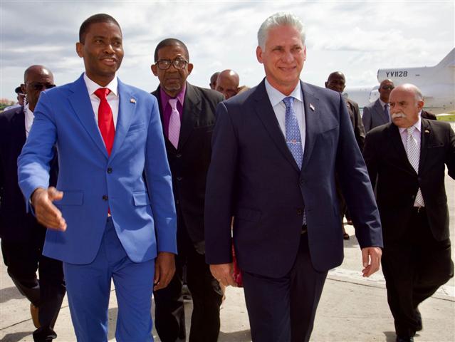 En Granada presidente de Cuba