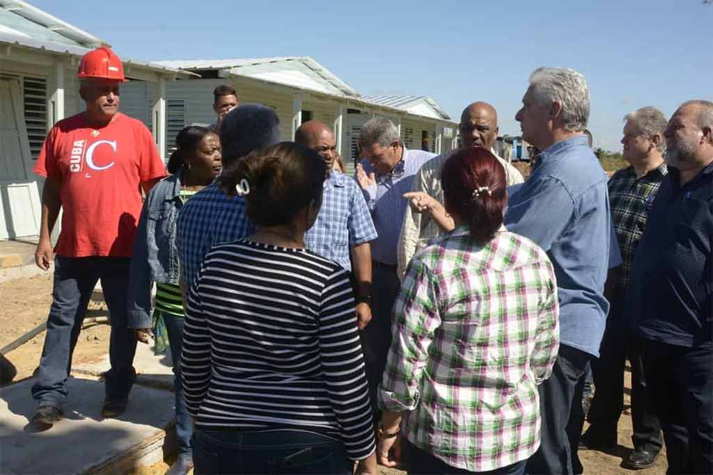 Presidente cubano recorre la occidental provincia de Pinar del Río
