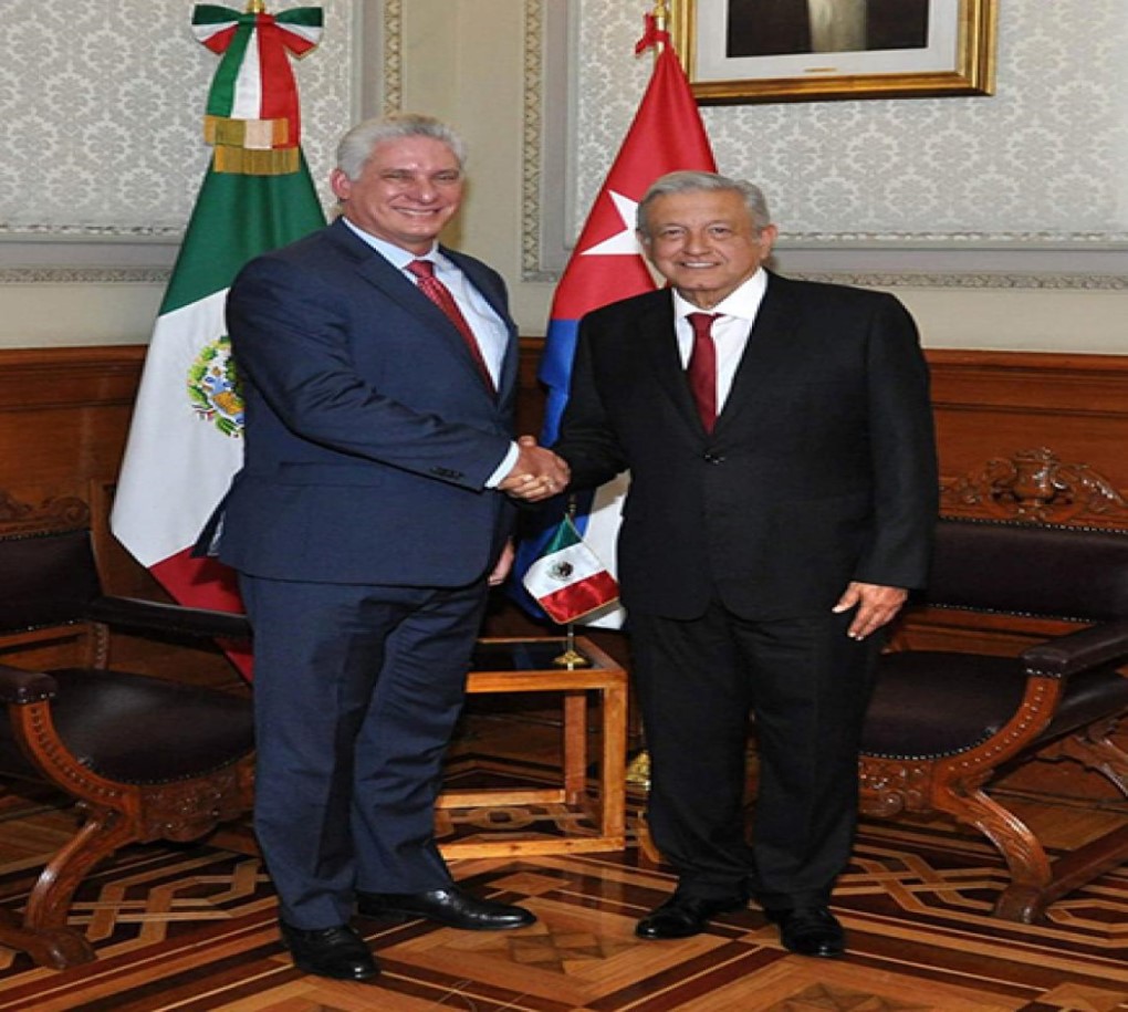 Miguel Díaz-Canel y López Obrador dialogaron sobre relaciones bilaterales