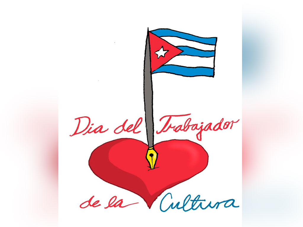 Presidente cubano felicita a trabajadores de la cultura