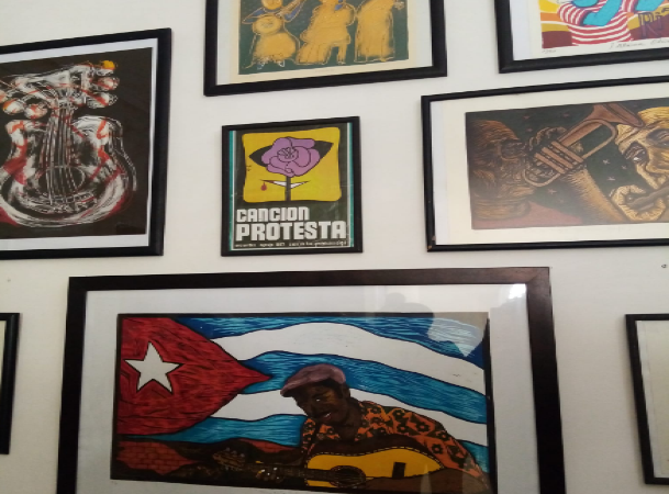 Dedica Taller de Gráfica de La Habana exposición a la Nueva Trova